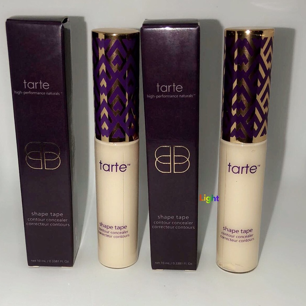 2 sets tarte shape tape concealer new